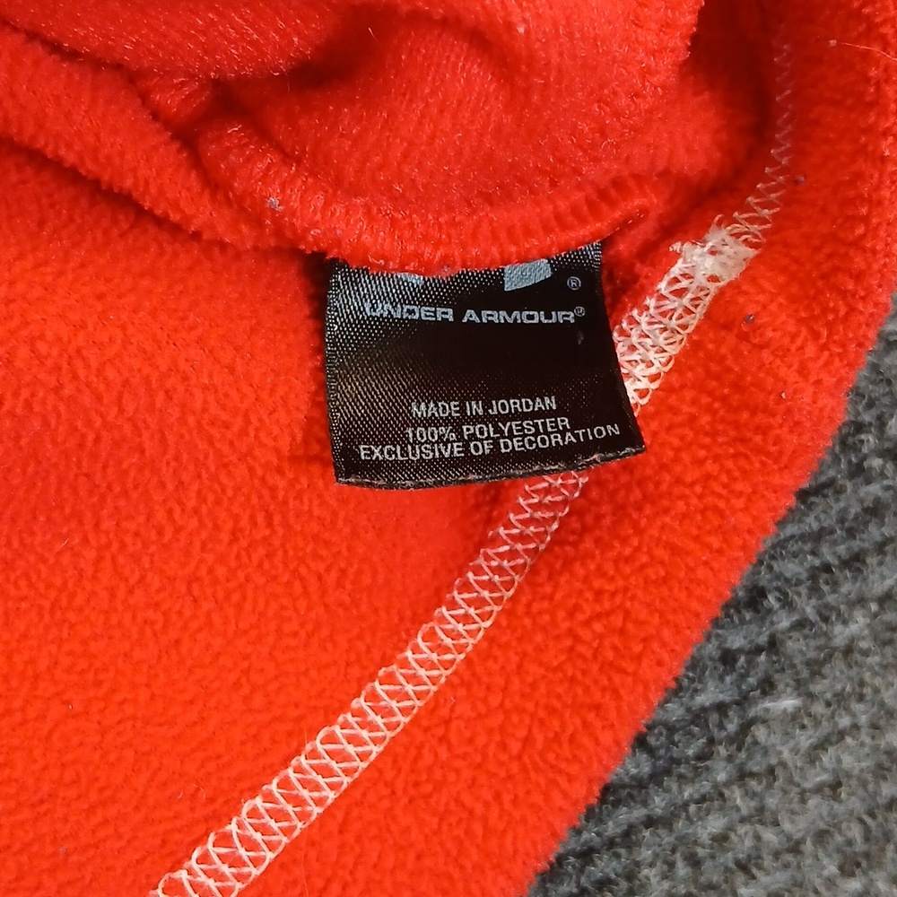 Under Armour Men's Red Half-Zip Performance Pullover Sz XL - Picture 4 of 7